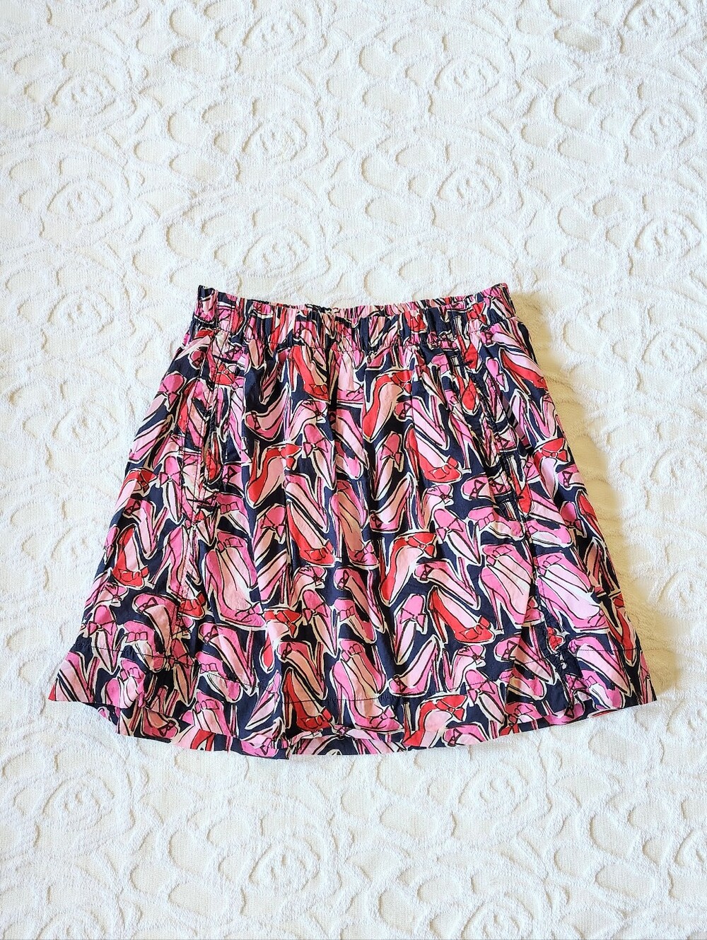 Lilly Pulitzer Cissy Skirt Break A Leg Xsmall XS